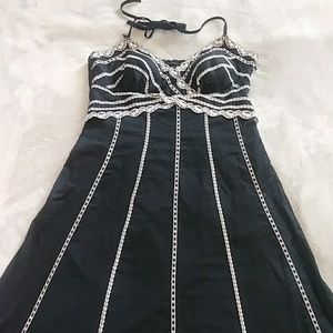 White House Black Market halter dress size 2 AA57